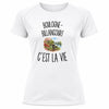 T-shirt de Sport Femme Boulogne-Billancourt c’est la vie