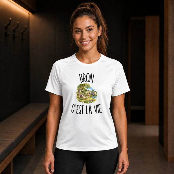 T-shirt de Sport Femme Bron c’est la vie