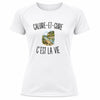 T-shirt de Sport Femme Caluire-et-Cuire c’est la vie