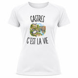 T-shirt de Sport Femme Castres c’est la vie