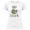 T-shirt de Sport Femme Cergy c’est la vie
