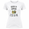 T-shirt de Sport Femme Châlons-en-Champagne c’est la vie