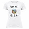 T-shirt de Sport Femme Chamonix c’est la vie