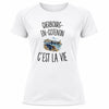 T-shirt de Sport Femme Cherbourg-en-Cotentin c’est la vie
