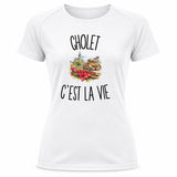 T-shirt de Sport Femme Cholet c’est la vie