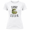 T-shirt de Sport Femme Clamart c’est la vie