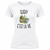 T-shirt de Sport Femme Clichy c’est la vie