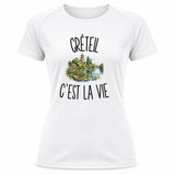 T-shirt de Sport Femme Créteil c’est la vie