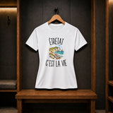 T-shirt de Sport Femme Étretat c’est la vie