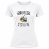 T-shirt de Sport Femme Gennevilliers c’est la vie