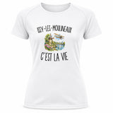T-shirt de Sport Femme Issy-les-Moulineaux c’est la vie