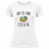 T-shirt de Sport Femme Joué-lès-Tours c’est la vie