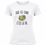 T-shirt de Sport Femme Joué-lès-Tours c’est la vie