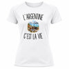 T-shirt de Sport Femme L’Argentine c’est la vie