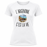 T-shirt de Sport Femme L’Argentine c’est la vie