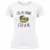 T-shirt de Sport Femme L’Île-de-France c’est la vie