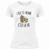 T-shirt de Sport Femme L’Ille-et-Vilaine c’est la vie