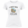 T-shirt de Sport Femme La Charente-Maritime c’est la vie