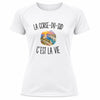 T-shirt de Sport Femme La Corse-du-Sud c’est la vie