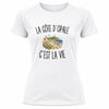 T-shirt de Sport Femme La Côte d’Opale c’est la vie