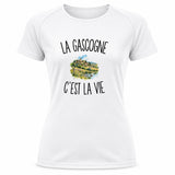 T-shirt de Sport Femme La Gascogne c’est la vie