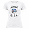T-shirt de Sport Femme La Laponie c’est la vie