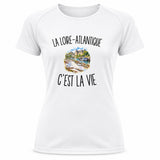 T-shirt de Sport Femme La Loire-Atlantique c’est la vie