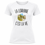 T-shirt de Sport Femme La Lorraine c’est la vie