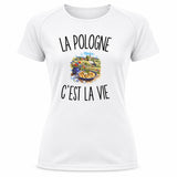 T-shirt de Sport Femme La Pologne c’est la vie