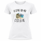 T-shirt de Sport Femme La Seyne-sur-Mer c’est la vie