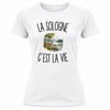 T-shirt de Sport Femme La Sologne c’est la vie