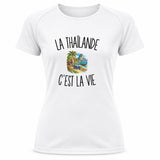 T-shirt de Sport Femme La Thaïlande c’est la vie