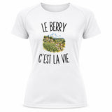 T-shirt de Sport Femme Le Berry c’est la vie