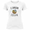 T-shirt de Sport Femme Le Cameroun c’est la vie