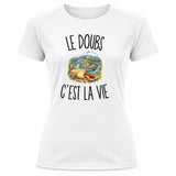 T-shirt de Sport Femme Le Doubs c’est la vie