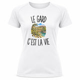 T-shirt de Sport Femme Le Gard c’est la vie
