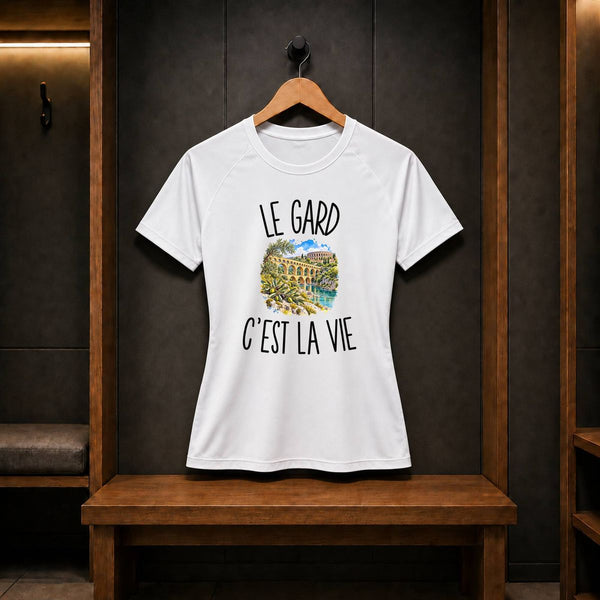 T-shirt de Sport Femme Le Gard c’est la vie