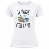 T-shirt de Sport Femme Le Havre c’est la vie