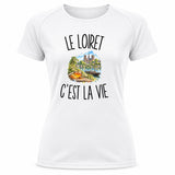 T-shirt de Sport Femme Le Loiret c’est la vie