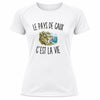 T-shirt de Sport Femme Le Pays de Caux c’est la vie
