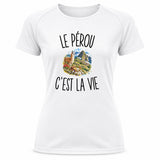 T-shirt de Sport Femme Le Pérou c’est la vie