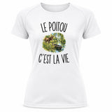 T-shirt de Sport Femme Le Poitou c’est la vie