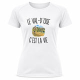 T-shirt de Sport Femme Le Val-d’Oise c’est la vie