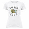 T-shirt de Sport Femme Le Val de Loire c’est la vie
