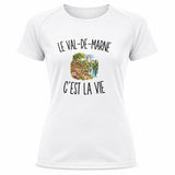 T-shirt de Sport Femme Le Val-de-Marne c’est la vie