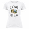 T-shirt de Sport Femme Le Vercors c’est la vie