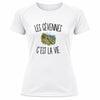 T-shirt de Sport Femme Les Cévennes c’est la vie