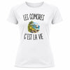 T-shirt de Sport Femme Les Comores c’est la vie