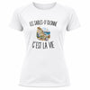 T-shirt de Sport Femme Les Sables-d’Olonne c’est la vie