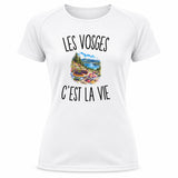 T-shirt de Sport Femme Les Vosges c’est la vie